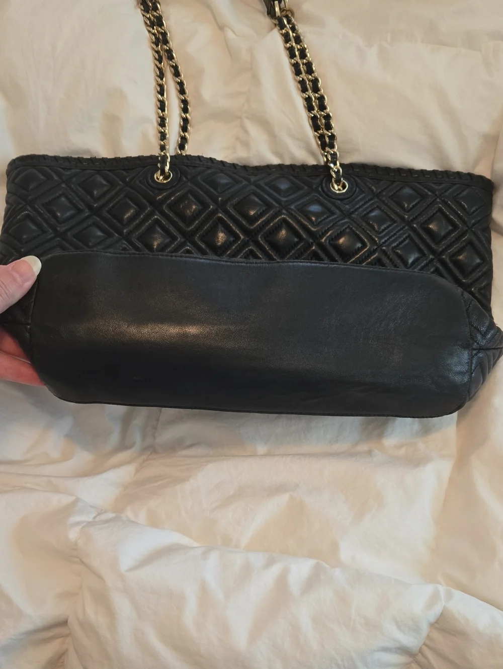Tory Burch large quilted tote
